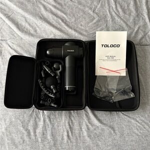 TOLOCO Massage Gun with 10 Accessories